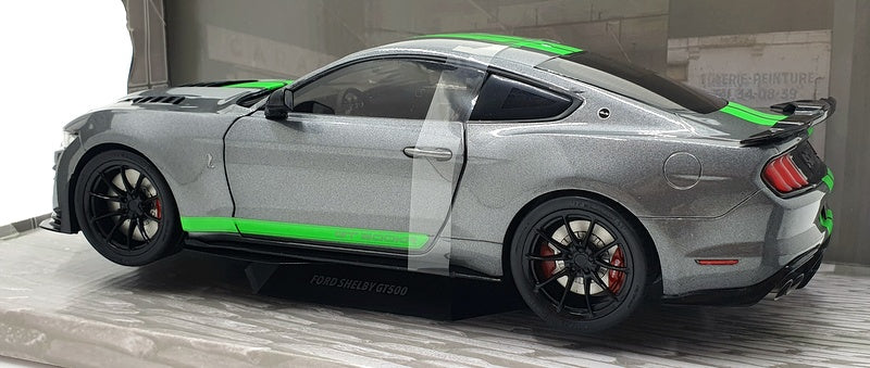 Solido 1/18 Scale S1805911 2020 Ford Mustang GT500 Carbonized Grey/Green