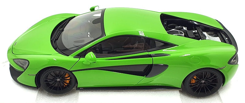 Autoart 1/18 Scale 76042 - McLaren 570S - Mantis Green/Black Wheels