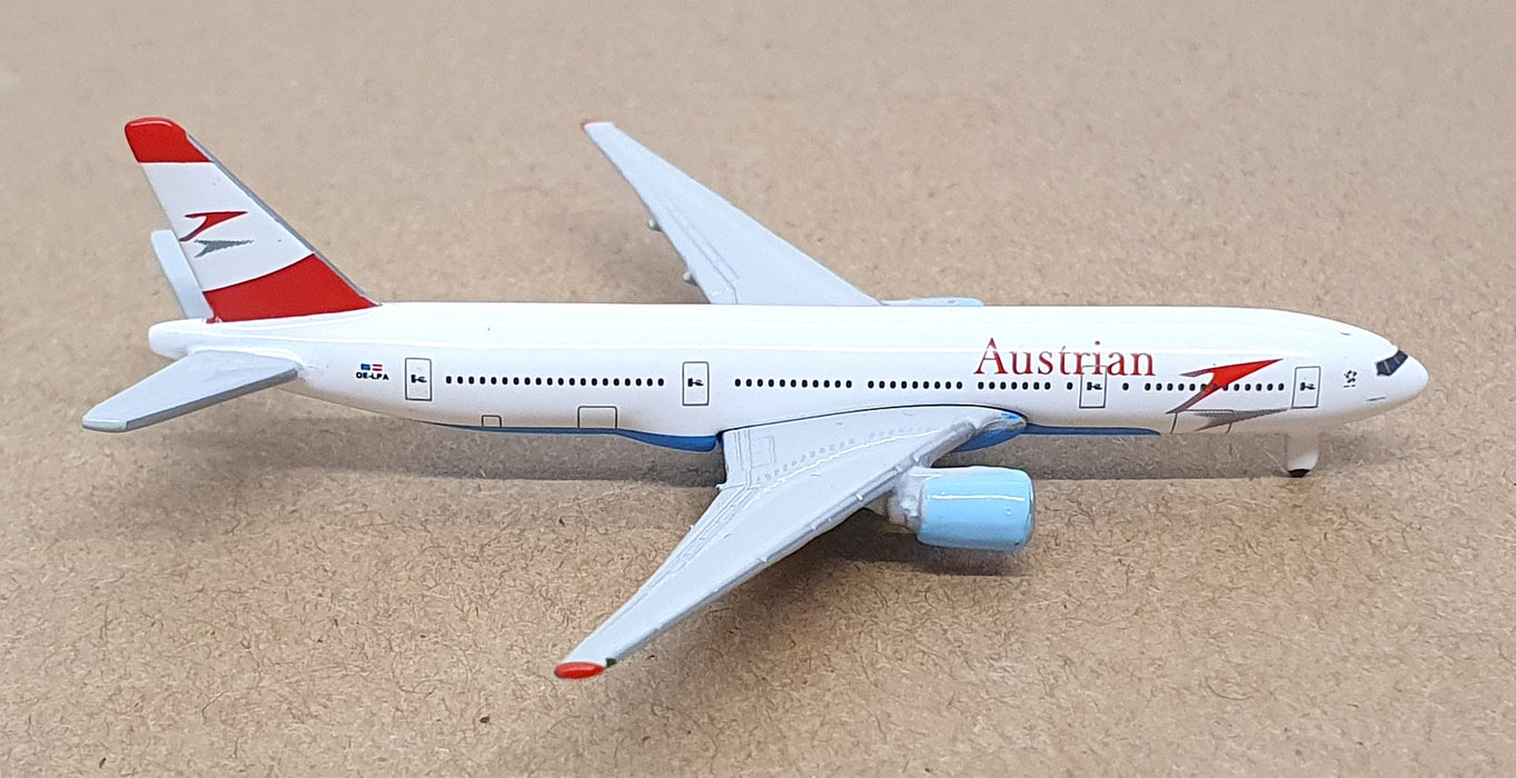 Herpa 1/1000 Scale 570183 - Boeing 777-200 Austrian Airlines OE-LPA