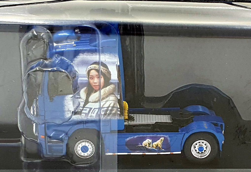 Hachette 1/43 Scale G1470010 - 1998 Mercedes Benz Actros MP1 - Blue