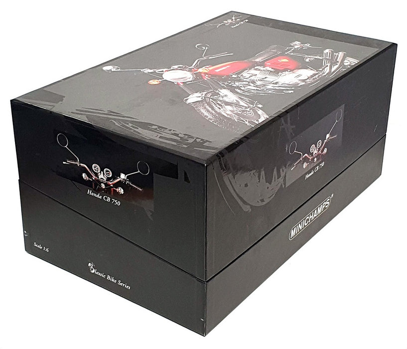 Minichamps 1/6 Scale 062 161000 - Honda CB 750 Motorbike - Red