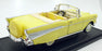 Road Signature 1/18 Scale Diecast 92108 - 1957 Chevrolet Bel Air - Yellow
