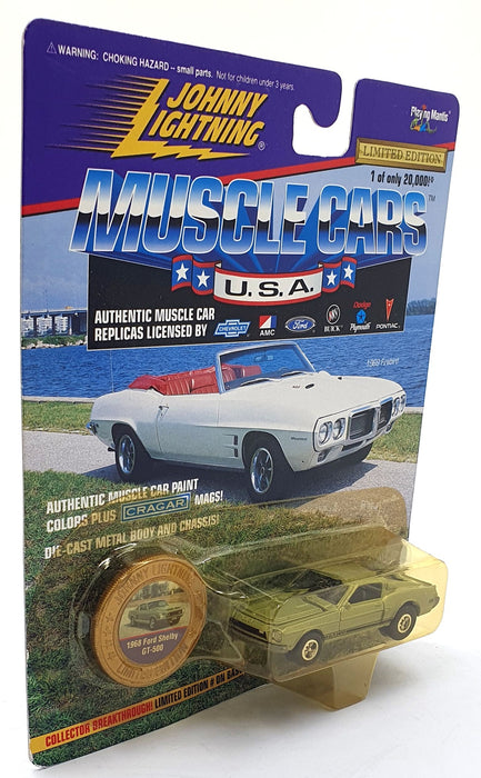 Johnny Lightning 1/64 Scale 202-02 Muscle Cars USA 1968 Ford Shelby GT-500 Green