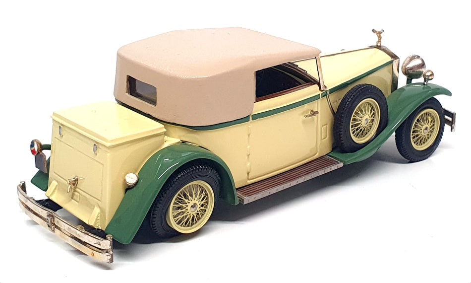 Top Marques 1/43 Scale GS5 - 1932 Rolls Royce Phantom II - Yellow/Green