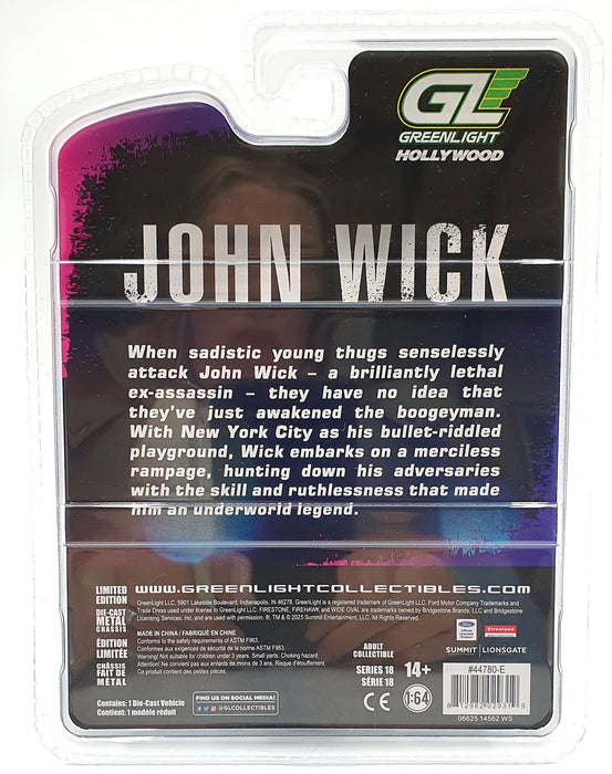 Greenlight 1/64 Scale 44780-E - 1969 Ford Mustang BOSS 429 - John Wick