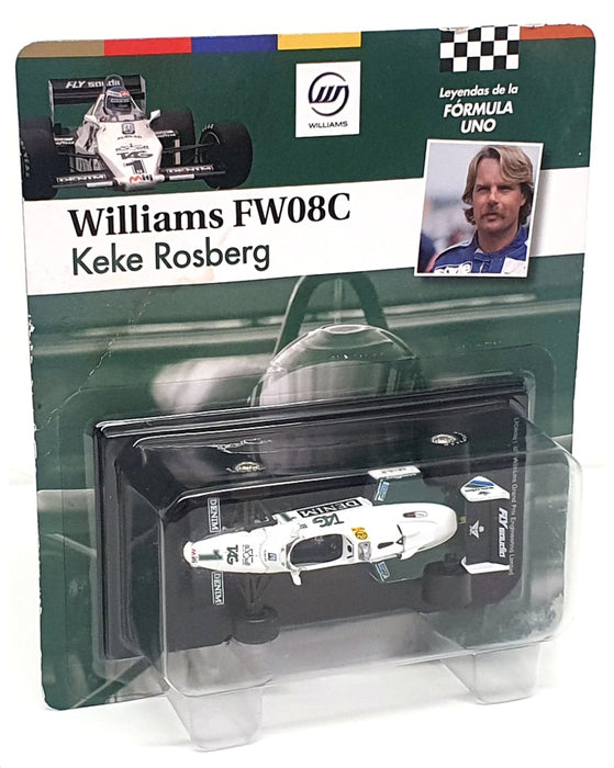 editorialSol90 1/43 Scale 11245 - F1 Williams FW08C - #1 Keke Rosberg