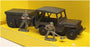 Solido 1/50 Scale Diecast 6034 - Army Jeep Remorque - Green