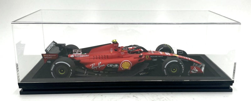 Look Smart 1/18 Scale LS18F1054 - Ferrari SF-23 #55 Singapore GP 2023 - Sainz