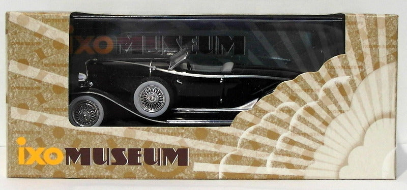 Ixo Models 1/43 Scale Diecast MUS037 - 1933 Auburn Boat Tail Roadster - Black