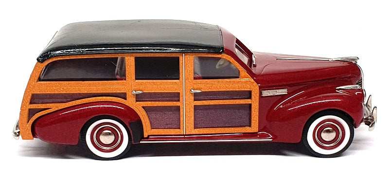 Brooklin Models 1/43 Scale BRK191 - 1940 Buick Super Est. Wagon M-59 - Maroon