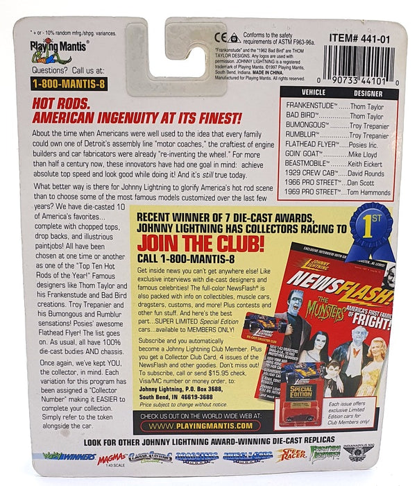 Johnny Lightning 1/64 Scale 441-01 Hot Rods Collector #31 Bumongous - Plumb