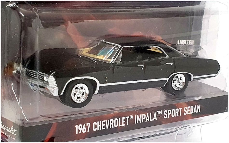 Greenlight 1/64 Scale 30333 - 1967 Chevrolet Impala Sport Sedan - Black