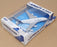 Daron Toys Appx 14cm Long Diecast RT0380 - Airbus A380 Aircraft - White/Blue