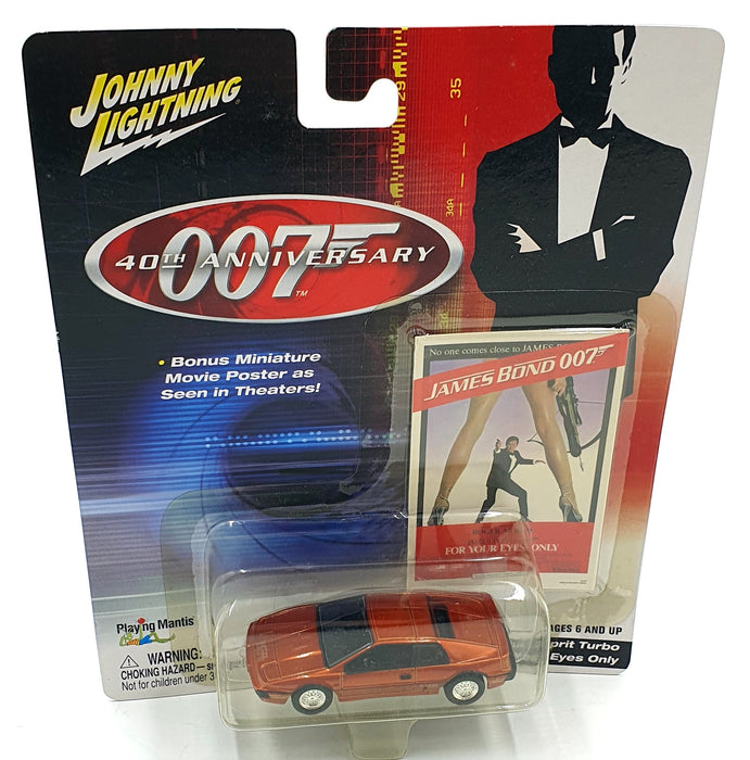 Johnny Lightning 1/64 Scale 261-05 - Lotus Espirit Turbo 007 For Your Eyes Only