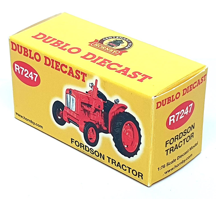 Hornby Dublo Diecast 1/76 Scale R7247 - Fordson Tractor - Red