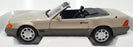 Norev 1/18 Scale Diecast 183719 - Mercedes-Benz 500SL 1989 - Smoke Silver