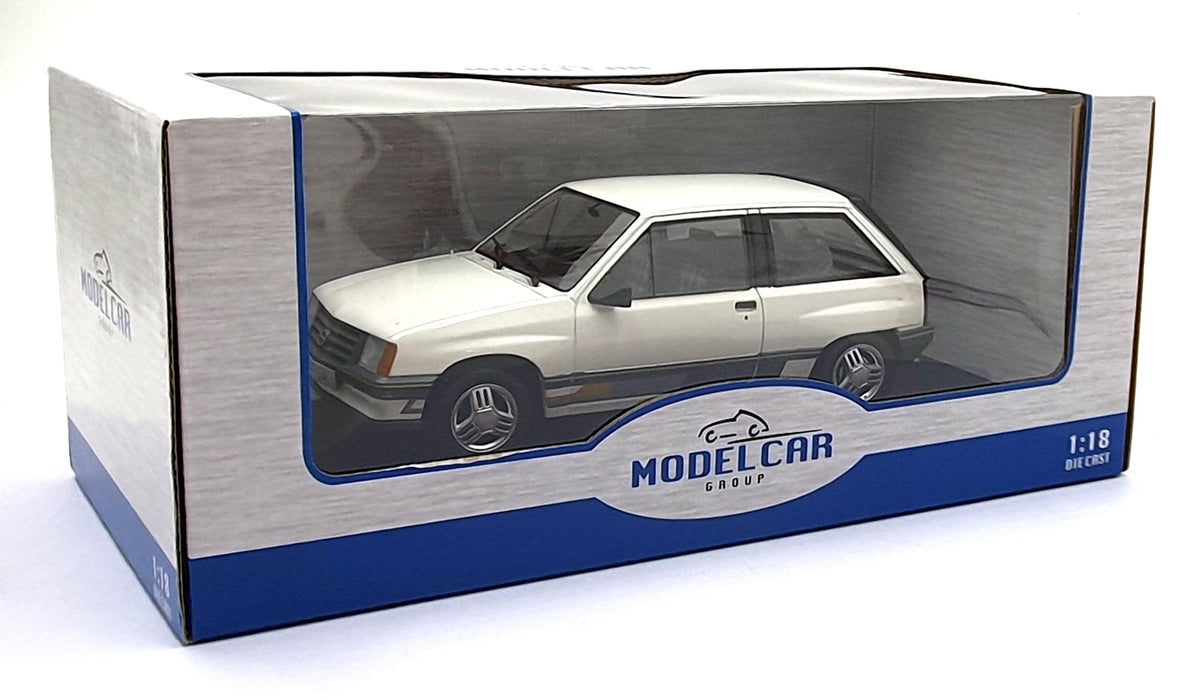 Model Car Group 1/18 Scale MCG18432 - Opel Corsa A Sprint - White