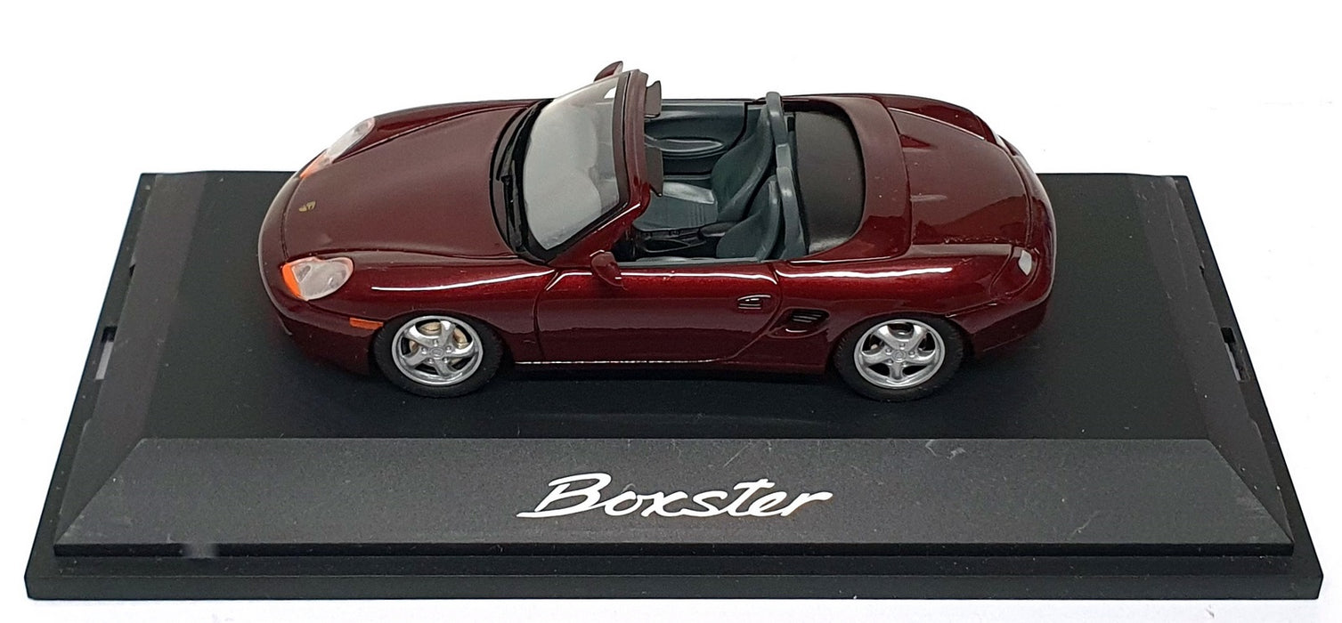 Schuco 1/43 Scale Diecast 04223 - Porsche Boxter - Dk. Red