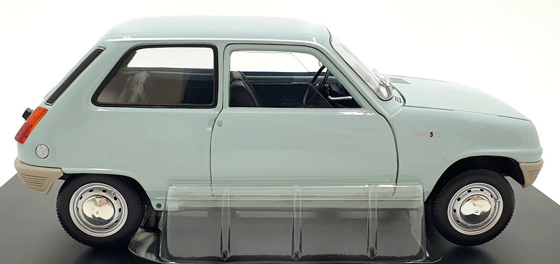 Norev 1/18 Scale Diecast 185380 - Renault 5 1972 - Clear Blue