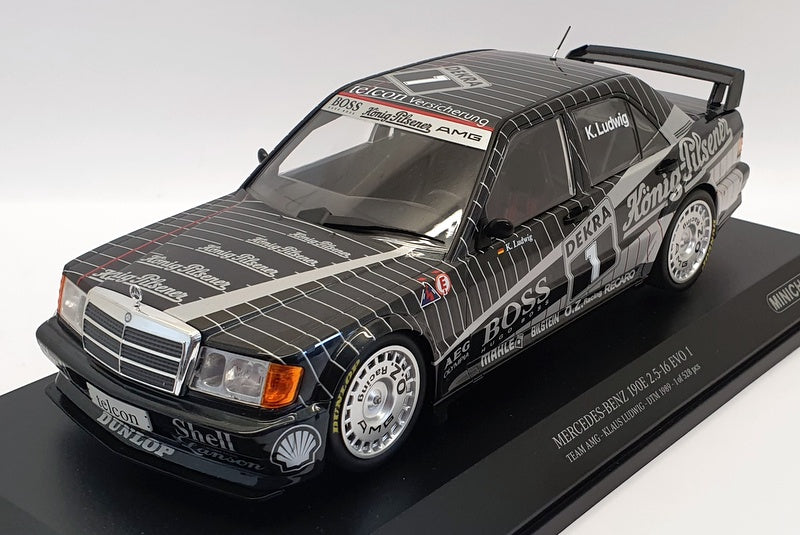 Minichamps 1/18 Scale 155 893601 -Mercedes Benz 190E 2.5-16 EVO 1 #1 Team AMG