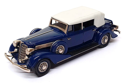 Brooklin Models 1/43 Scale BC008 - 1934 Buick Phaeton Model 98C - Blue/Grey