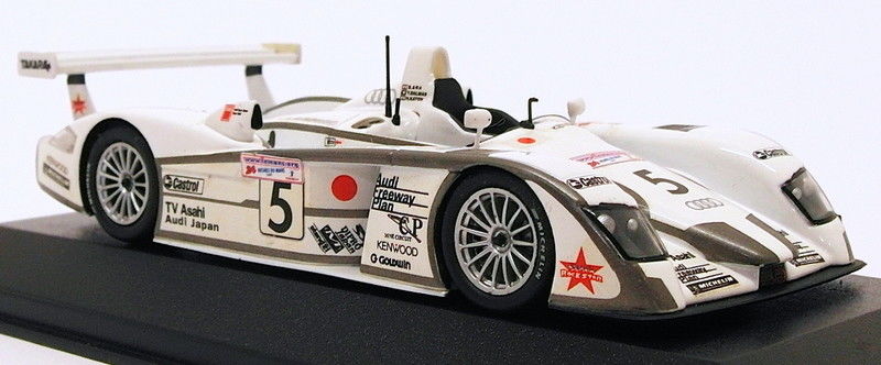 Minichamps 1/43 Scale Diecast 400 021205 - Audi R8 - Le Mans 24Hrs 2002