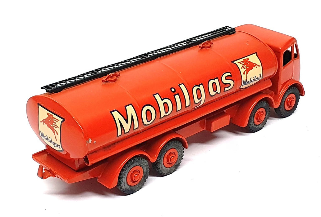 Dinky Supertoys 30526P - Foden 14 Ton Tanker Truck Mobilgas - Dk. Orange REPAINT