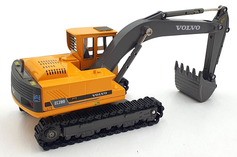 Cararama 1/50 Scale Diecast 560 - Volvo EC280 Excavator - Orange