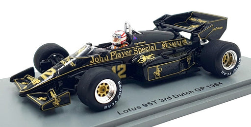 Spark 1/43 Scale S7291 - Lotus 95T Dutch GP F1 1984 #12
