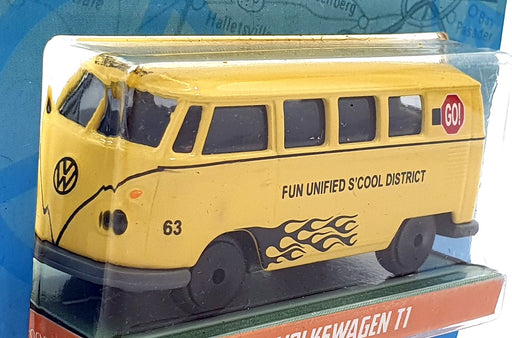 Jada Toys 1/64 Scale 100426E - Volkswagen T1 Van Fun Unified - Yellow