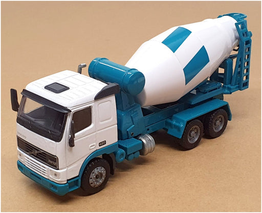Joal 1/50 Scale Diecast 336 - Volvo FH12 Cement Mixer - White/Blue