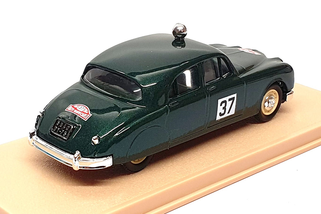 Eligor 1/43 Scale 1128B - Jaguar Mk1 #37 Monte Carlo Rally 1960 - Green