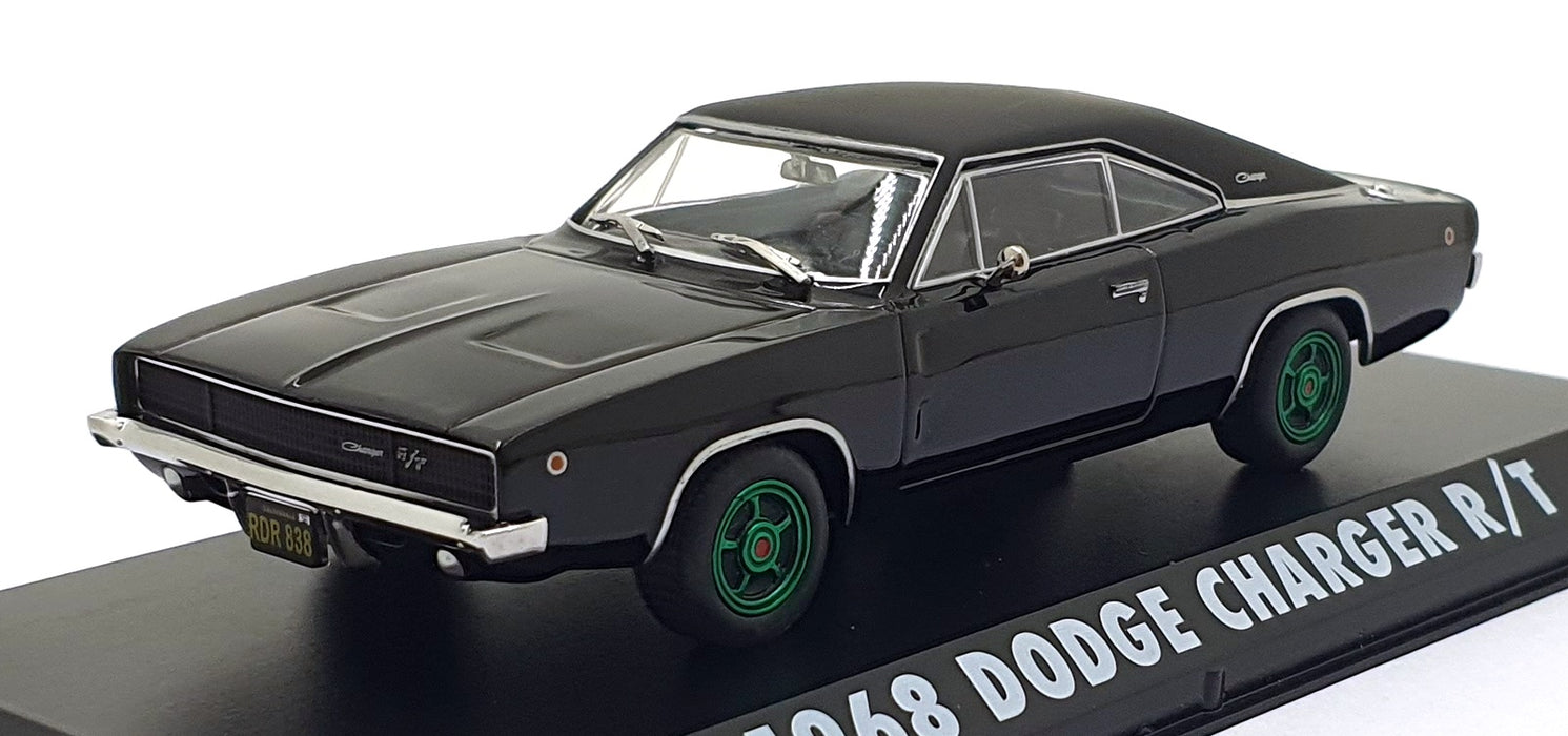 Greenlight 1/43 Scale 86432 - 1968 Dodge Charger R/T - Green Wheels