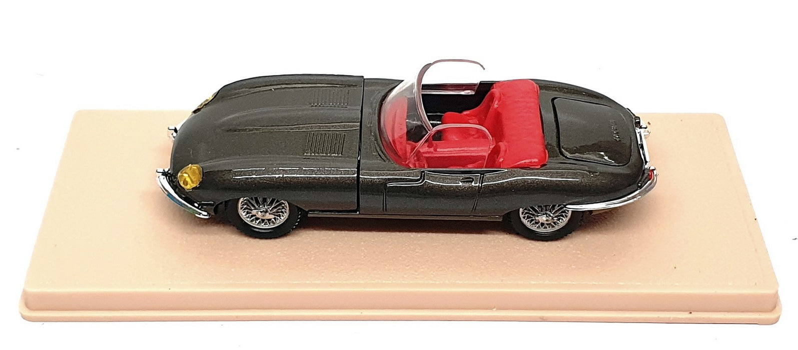 Eligor 1/43 Scale Diecast 1152 - 1964 Jaguar E Roadster - Met. Dk. Grey