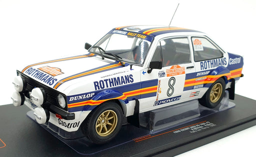 Ixo Models 1/18 Scale 18RMC037B - Ford Escort Mk2 RS 1800 San Remo Rally 1980 #8