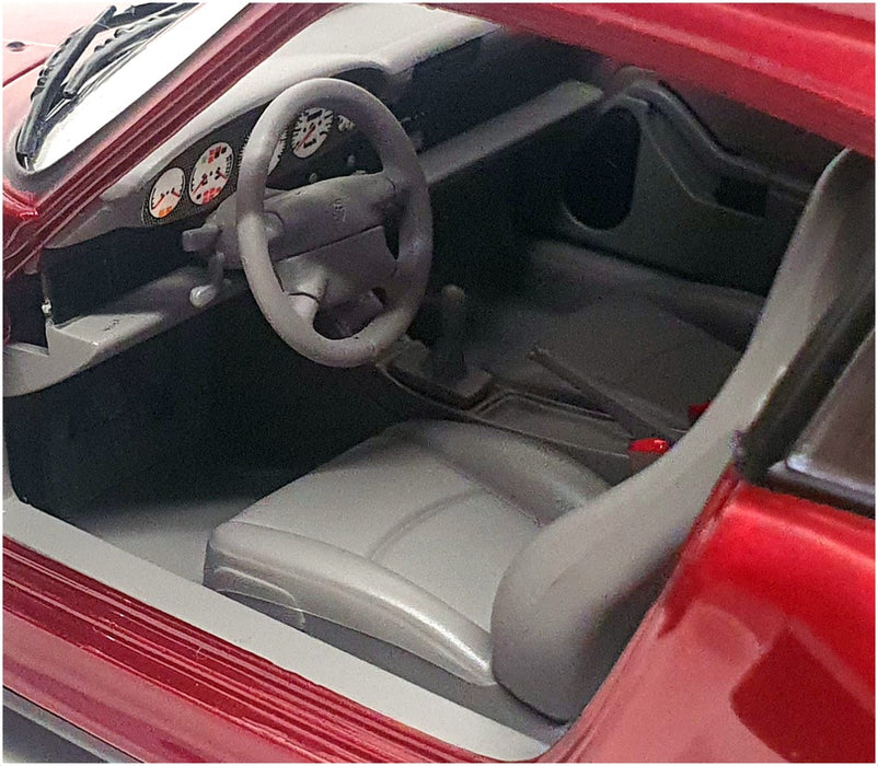 UT Models 1/18 Scale Diecast 28723B - Porsche 911 Turbo - Burgundy