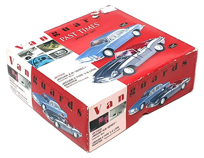 Vanguards 1/43 Scale JA1002 Past Times Jaguar Set XJ6 S1 & E-Type 3.8L Roadster