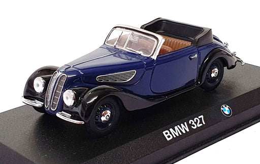 Detail Cars 1/43 Scale Diecast 49337 - BMW 327 Cabriolet - Blue/Black