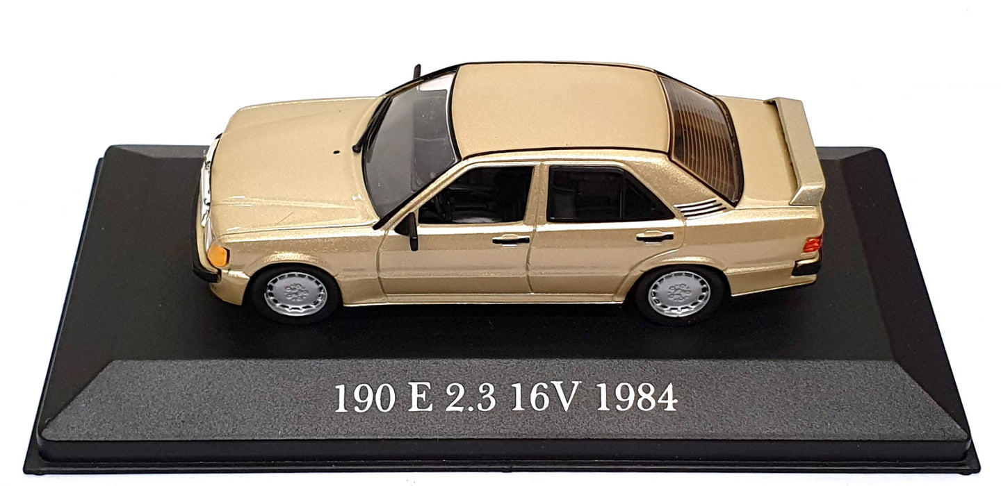 Altaya 1/43 Scale A7806 - 1984 Mercedes Benz 190 E 2.3 16V - Gold