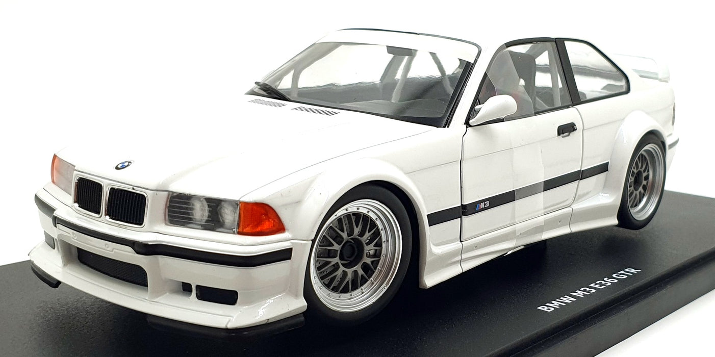 Werk83 1/18 Scale Diecast W18051001 - BMW M3 E36 GTR - White