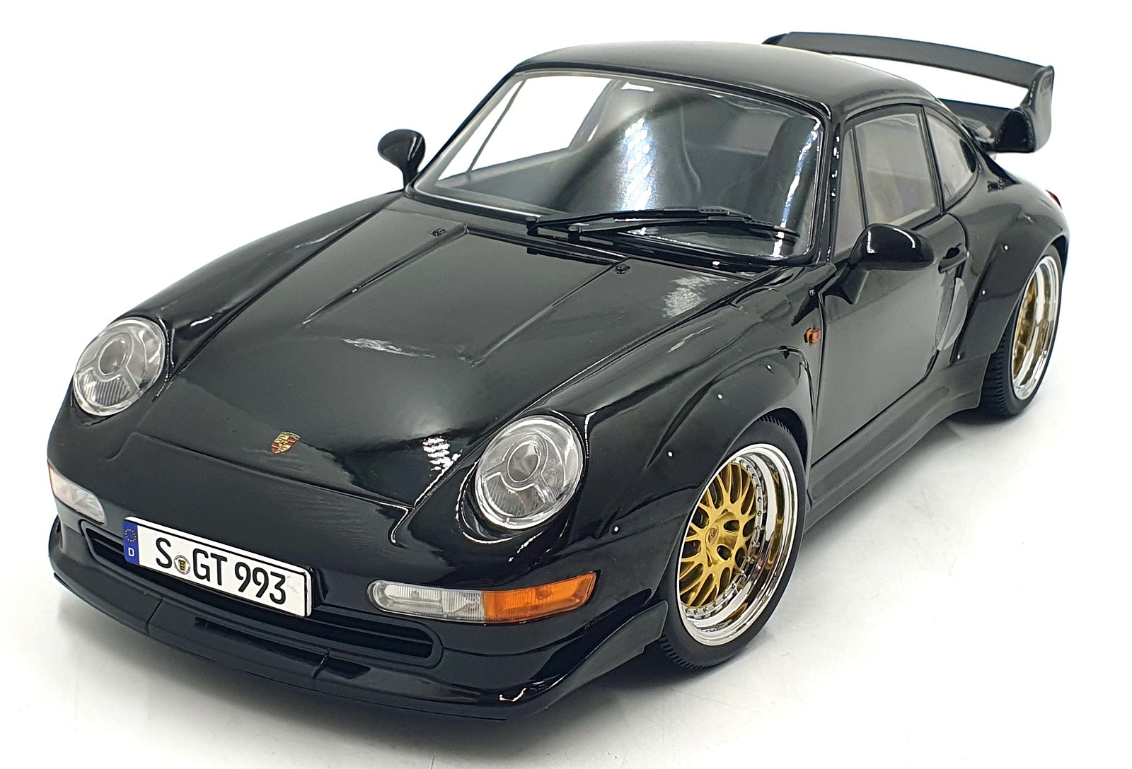 KK Scale 1/12 Scale KKDC120286B - 1996 Porsche 911 (993) GT2 - Black