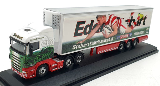 Oxford Diecast 1/76 Scale SHL04FR Scania Stobart Super League Wigan Warriors