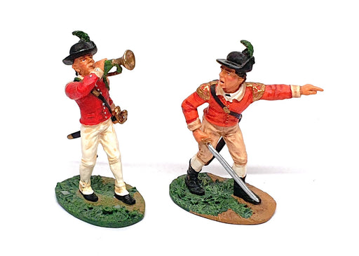 Britains 1/32 Scale Soldiers 17351 - Germantown British 40th Foot Command Set