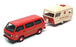 Premium ClassiXXS 1/43 Scale 11459 - VW T3a Bus & Caravan Roncalli Circus