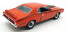Welly 1/18 Scale Diecast 16126R - 1970 Mercury Cougar Eliminator - Red
