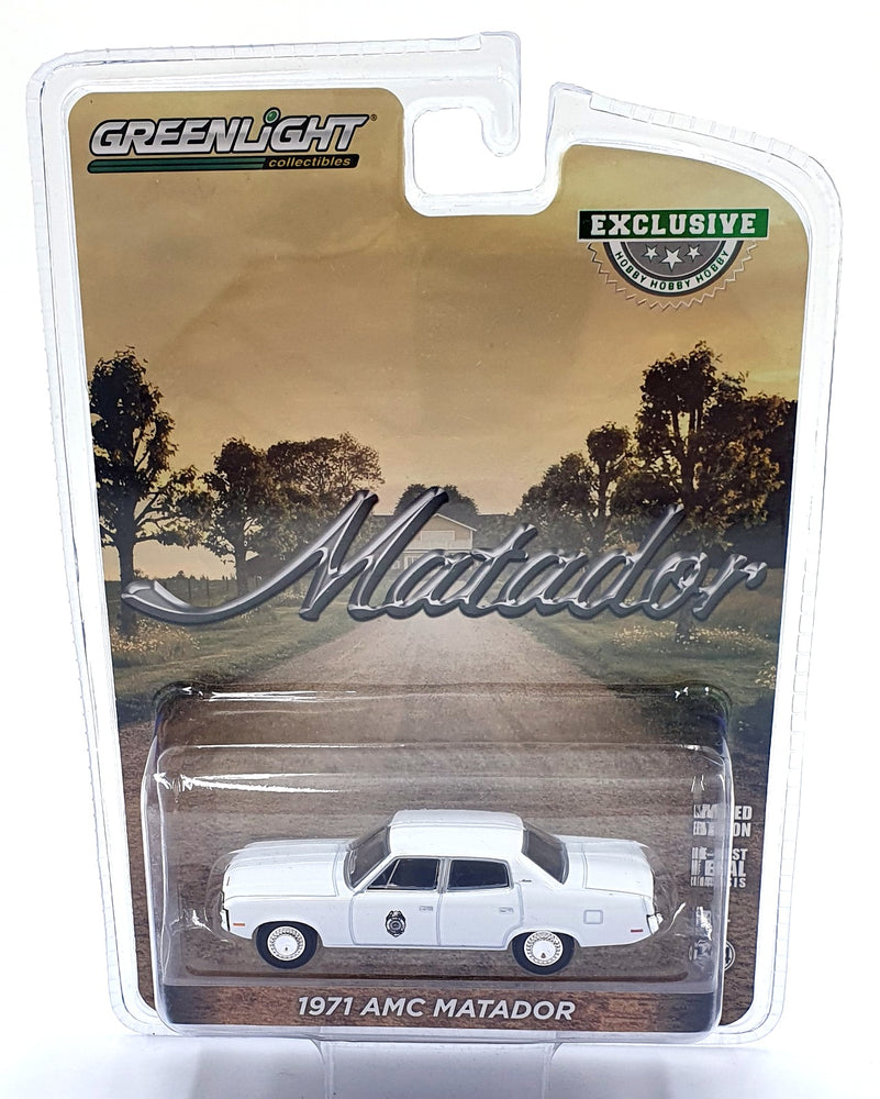 Greenlight 1/64 Scale 30250 - 1971 AMC Matador - White