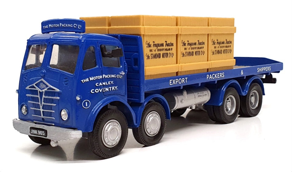 Corgi 1/50 Scale 12301 - Foden FG 8W Platform Lorry & Crates - Motor Packing Co