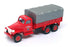 Solido 1/50 Scale Diecast 3121 - GMC Bache Fire Truck - Red/Grey
