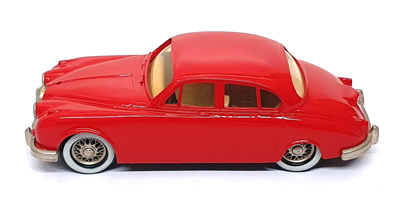 Classic 43 1/43 Scale 1001 - 1959-1967 Jaguar Mk2 Saloon Export Spec - Red