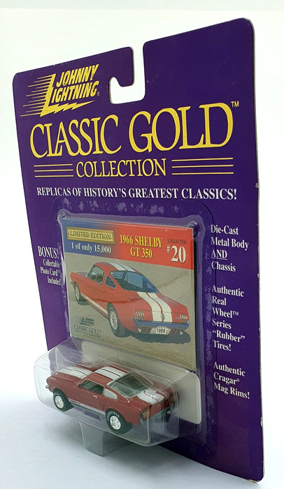 Johnny Lightning 1/64 Scale 403-01 Classic Gold 1966 Shelby GT 350 #20